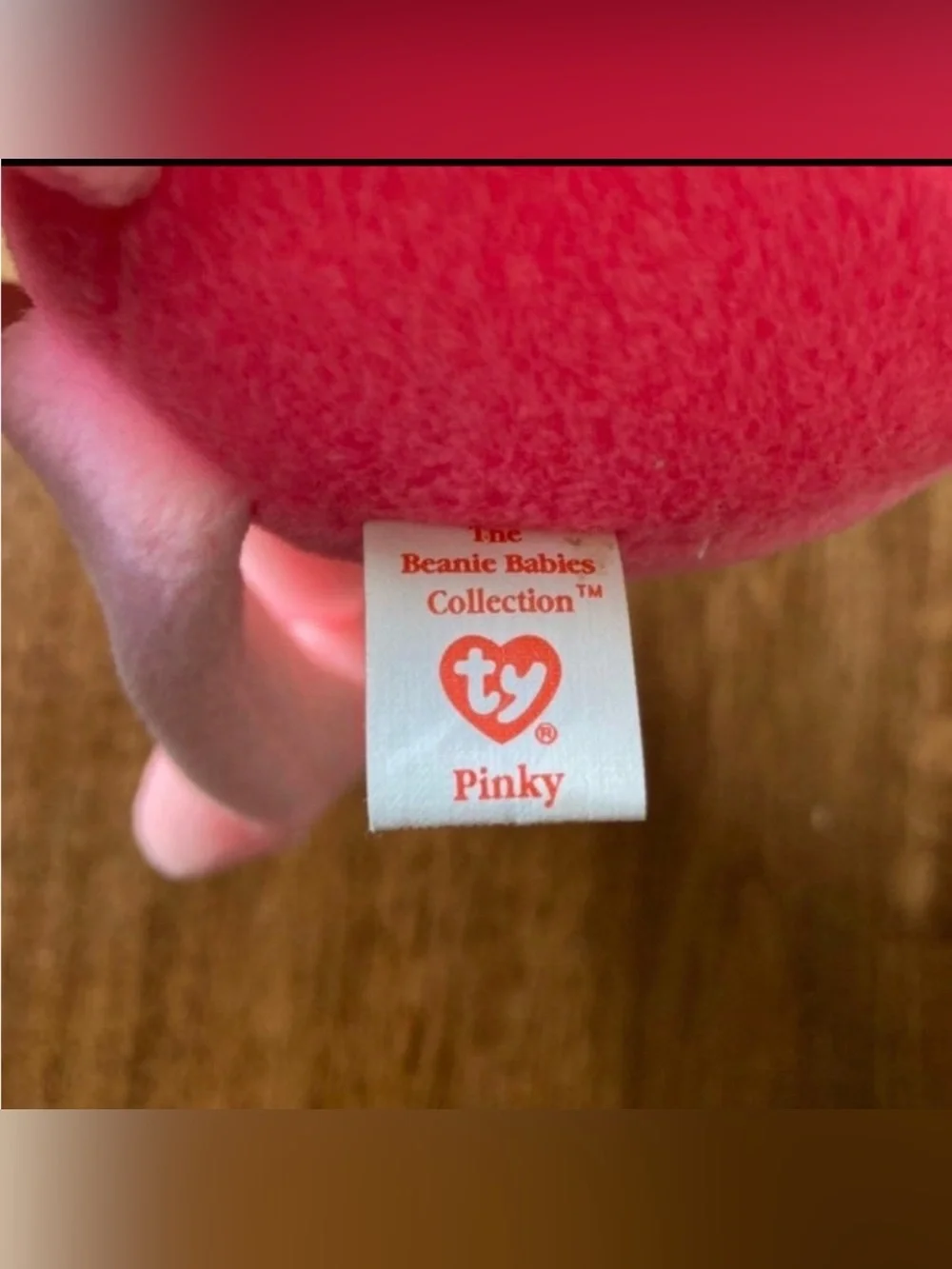Ty Beanie Babies Pinky The Flamingo